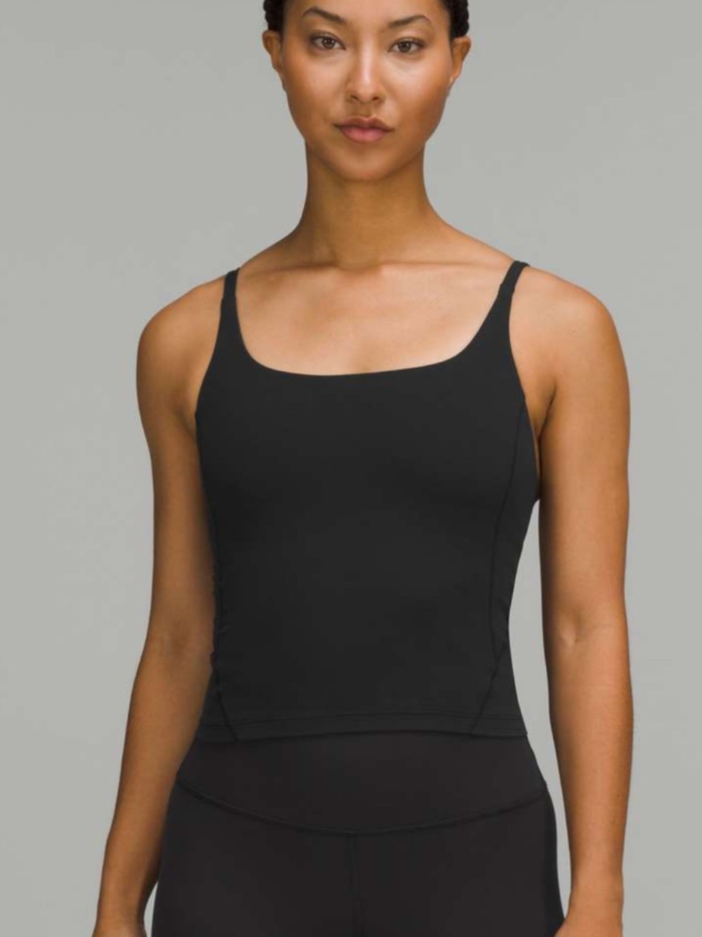 Lululemon Strappy Nulu Shelf Tank Top